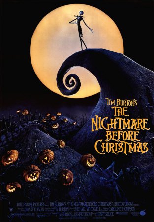 The Nightmare Before Christmas - A poster from the movie