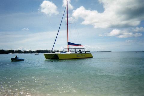 Island Girl - Scott's cat in Tobago, can rent and go on a cruise of some very beautiful, intresting and amazing swimming, in the sites around Tobago, all inclusive, food drink and fun.