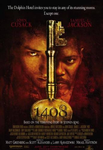 Room 1408 - this is the image poster of the movie room 1408