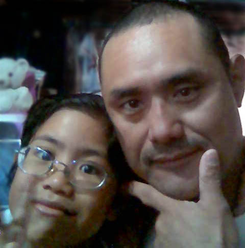 Father and daughter - This is me and my daughter Patricia Cherrise.