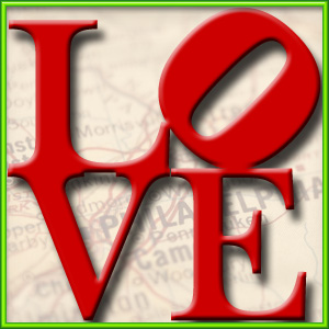 Love All-In-One - LOVE LOGO consider as a symbol of All-In-One-Love.
