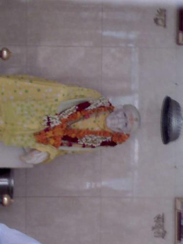 sai baba1 - baba in amar colony mandir