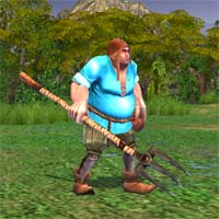Heroes 5 - Haven Creatures: Peasant - The peasants are the basic infantry of the Holy Griffin Empire. Though weak and poorly trained, they are numerous. Peasants are an important source of revenue for their masters. Peasants are amongst the weakest level 1 creatures, if not the weakest, returning to their glory days of Heroes 1 and 2. Their only saving grace is their Taxpayer ability, and their minimal cost, as they falter in all other areas.
