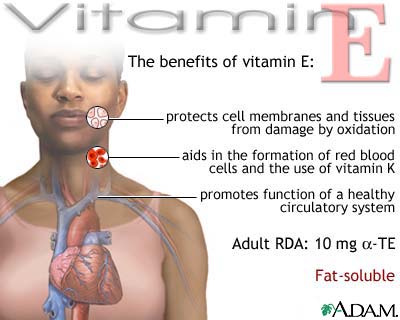 vitamin e, health - vitamin e