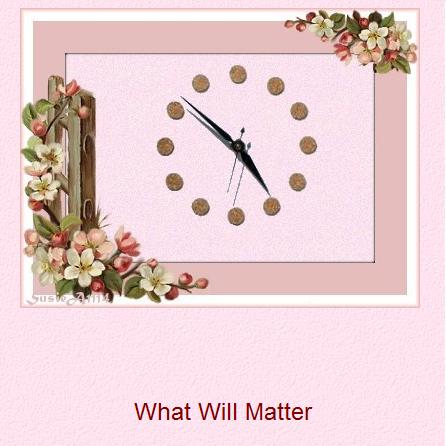What Will Matter - Check out this pretty website.