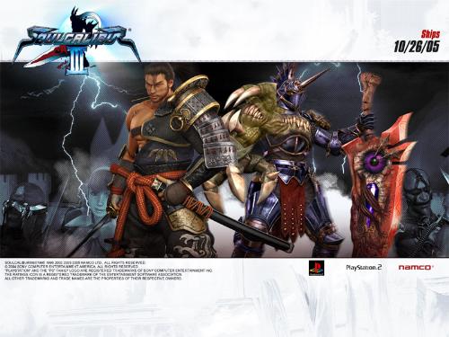 soul calibur - soul calibur ii main characters.