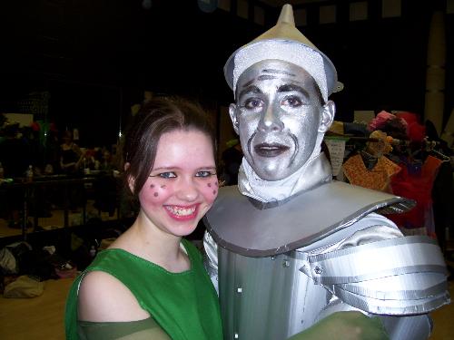 Tinman and friend - They really went all out with the costumes, and did such a professional job.