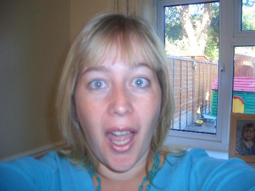 Me - Well ... me having a mad moment the other week! .... so i dont always look this way'honest'