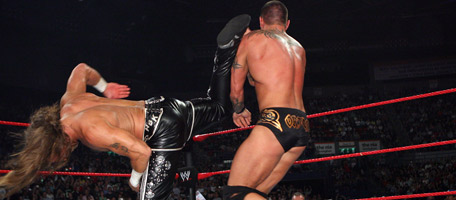 hbk vs orton - hbks match against orton monday night