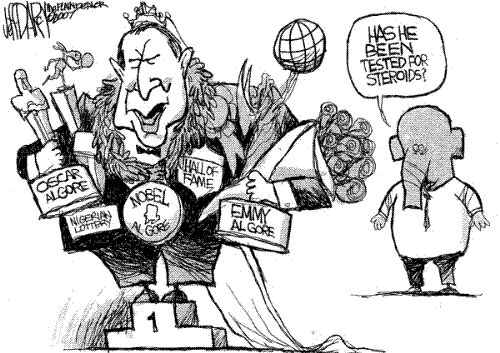 Al Gore - Al Gore and his many awards for increasing awareness to global warming