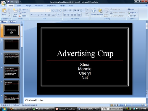 Project - powerpoint presentation