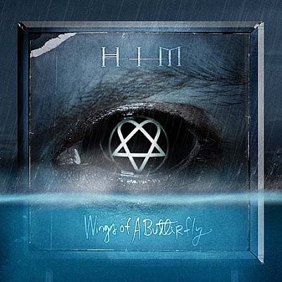 Him Cd Album - HIM CD album cover - wings of a butterfly