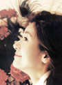 breath fresh air - a girl breathing fresh air