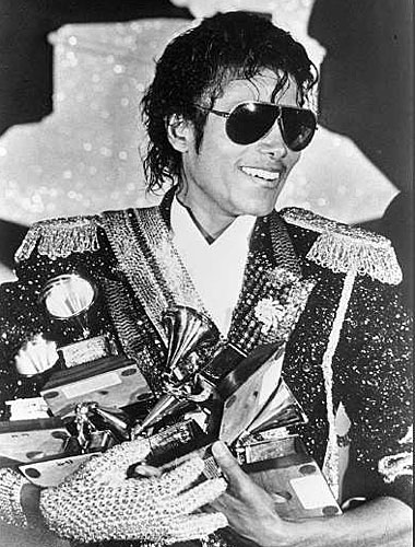 Michael Jackson in his heydays - He was once the King of Pop, and he still is the King of Pop, for no one has beaten Thriller yet!