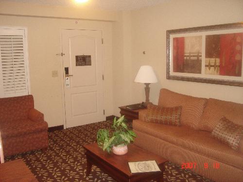 My hotel room in US - The room I was staying when I was in Orlando, FL