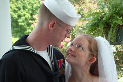 My wedding day - I got married to the best guy on Aug 06, 2005.