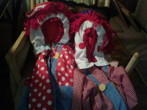 ragedyanne/andy for my twins,home made costumes - too cute for words