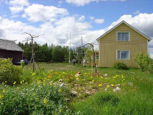 Garden and House - My parents in-law's garden and house in Kelujärvi, Finland