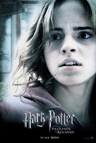 Hermione  - This is a poster promoting third Harry Potter movie, Harry Potter and the Prisoner of Azkaban. She looks just great :D