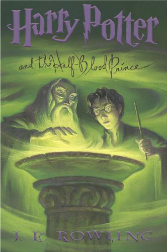 Harry Potter and the Half-Blood Prince Cover - The sixth installment in the Harry Potter series