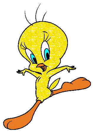 Jumping tweety - I'm so happy