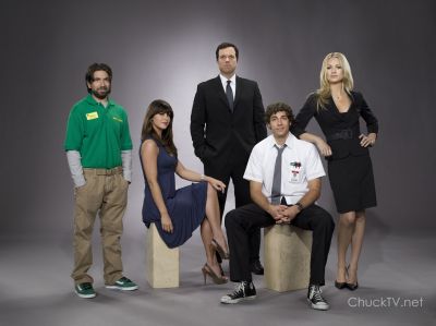Cast of Chuck - The cast of the new NBC series 'Chuck'