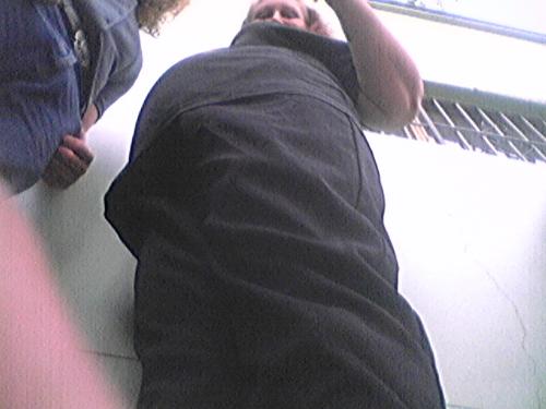 I can't see my feet and they can't see me either! - Quite heavily pregnant - about 30weeks - waiting in a nice long line to go to a concert. I got some strange looks and even got told that pregnant people should stay at home!!!