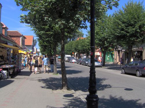 Leba Town - Leba town, at Baltic seaside