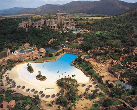 Sun CIty Africa - Here is another place for vacation. Really cool at night that's why they call it sun city