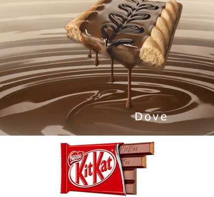Most delicious chocolate - It's about kitkat & dove