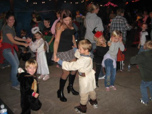 Dancin' away - My daughter and youngest grandson