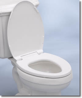 Toilet seat down - Which was is the correct way to leave the toilet seat?