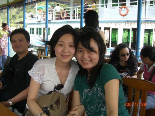 my best friend~ - aren't we cute?!