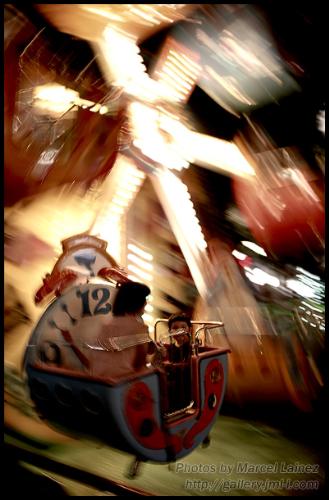 Carnival - My wife and son at Eastwood City, Libis in Quezon City.