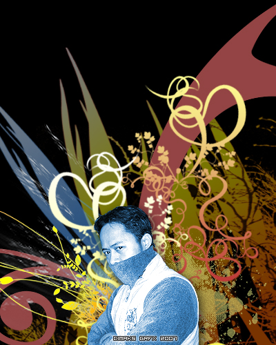 Secrecy - This artwork was made with Adobe Photoshop 7. PS brushes were heavily used in this piece. I hope you like the colors and the concept.