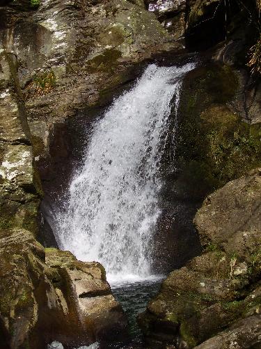 Waterfall - This is a waterfall found at Glen Helen on the Isle of Man. It was a lovely glen to take a stroll through.
