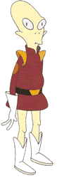 Kiff - Kiff, Amy's alien boyfriend.