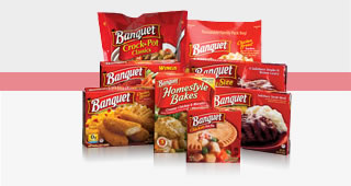 Banquet TV dinners - Courtesy of ConAgra Foods. :)
