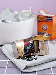 Baking Soda - Use baking soda to polish silver.