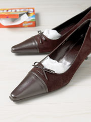 Dryer Sheets - Reuse dryer sheets to freshen up shoes.