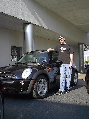 My Mini - This wasd the day I recieved my 2005 MINI Cooper. It was the first &#039;05 delivered and on the roads in Dallas, TX.
