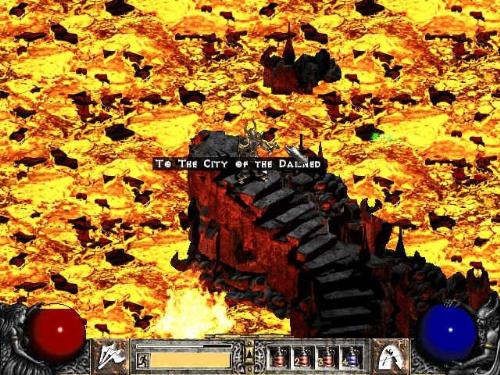 Diablo II - A print screen from the game'Diablo II'