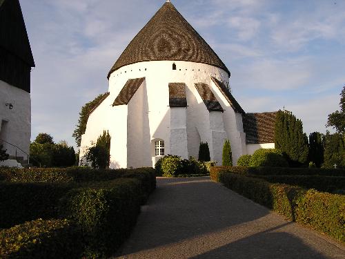 Østerlars rundkirke - Its a roundchirch on Bornholm, we visited in our summerholliday 2007