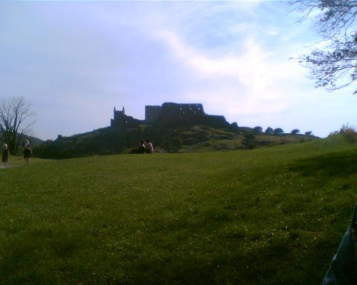 Hammershus - A very old ruin on the most nordly point of Bornholm