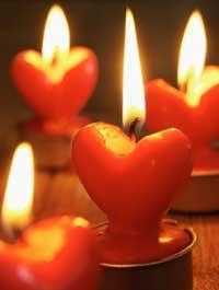 candles - red candles