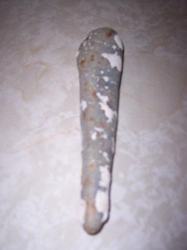 Ancient Tool? - This is a picture of a "rock" that I believe may be a prehistoric tool. Ancient Tool? - This is a picture of a "rock" that I believe may be a prehistoric tool.