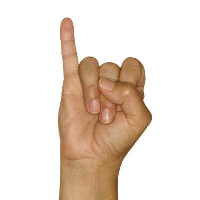 sign language - lalalalala