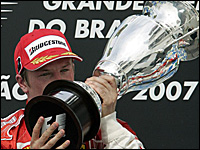 kimi raikkonen:the new world champ - hamilton turned out chump rather than champ on 21st oct 2007 as raikkonen drove an incredible race to become the world champ in one of the most exciting championships we hav seen in recent years