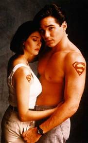 Lois and Clark - Terry Hatcher as Lois Lane and Dean Cain as Clark Kent