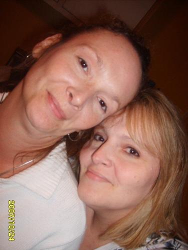 Ange and I - My very bestest friend, EVER!